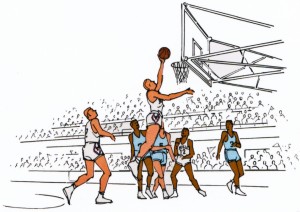 Retro Chicago Bulls Art Poster (1967)